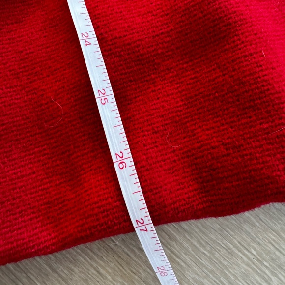 RED VINTAGE VIRGIN WOOL PANTSUIT - Picture 16 of 16